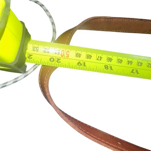 Brown Leather Crossbody Bag – Made in India – Boho Artisan with Beautiful Patina - Picture 6 of 9